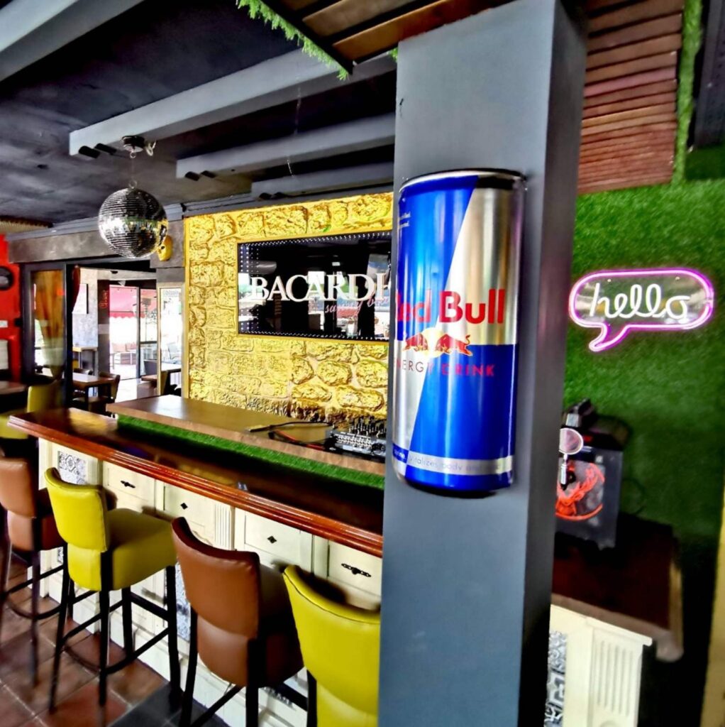 bar bacardi, cocktail bar, hotel largo beach, sunny beach, bulgaria