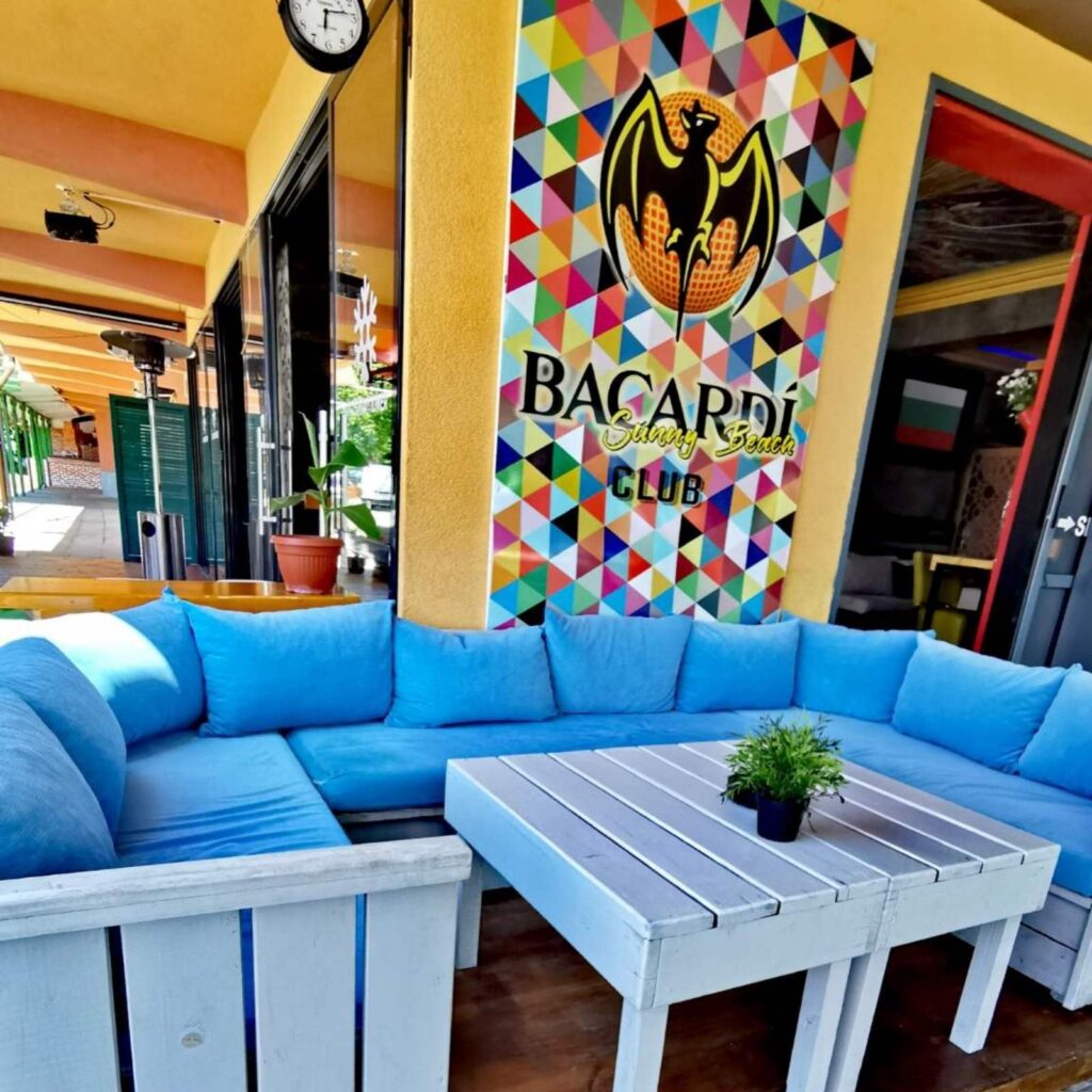 bar bacardi, cocktail bar, hotel largo beach, sunny beach, bulgaria